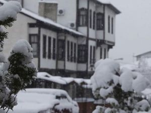 Ankara'da kar yağışı