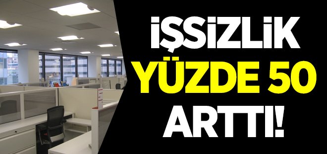 İngiltere'de işsizlik yüzde 50 oranında arttı