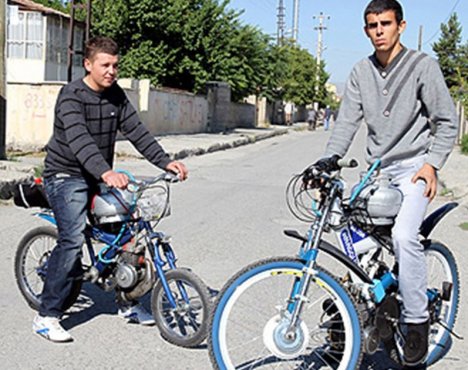 Tüplü ve öfkeli bisiklet