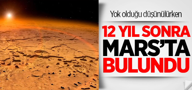 Beagle 12 yıl sonra bulundu