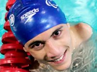 Engelli yüzücü dünya üçüncüsü oldu