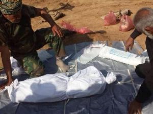 IŞİD'in öldürdüğü 18 Türkmen toprağa verildi