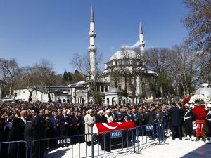 Şehit Savcı Eyüp Mezarlığı'na defnedildi