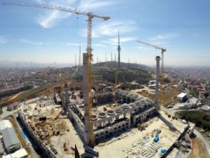 Çamlıca Camisi'nin yüzde 75'i tamamlandı