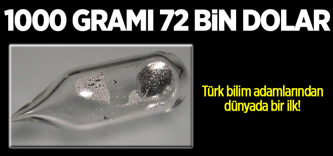 Türk bilim adamlarından dünyada bir ilk!