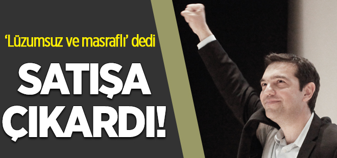 Bakanların lüks araçları satışa çıkarıldı