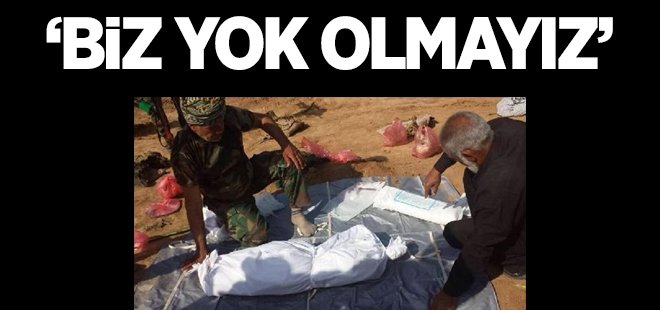 IŞİD'in öldürdüğü 18 Türkmen toprağa verildi