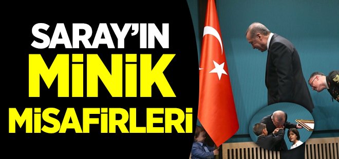 Saray'ın minik misafirleri