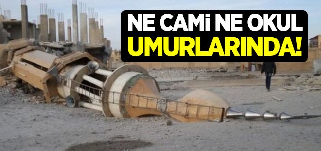 Camii,okul ve pazar bombalıyorlar !