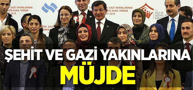 4 bin 325 şehit ve gazi yakını atandı