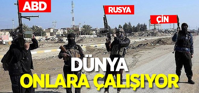 'DAEŞ'in elinde ABD Rus ve Çin yapımı silahlar var'
