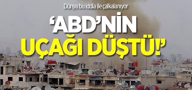 "ABD'ye ait keşif uçağının düşürüldüğü" iddiası