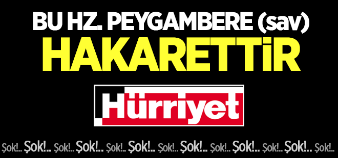 Hürriyet yazarı haddini aştı