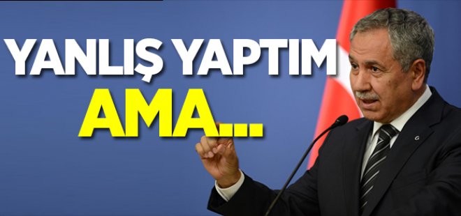 Bülen Arınç: Kendimi tutamadım