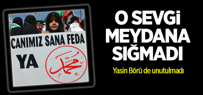 Diyarbakır 'Kutlu Doğum' ile Tek Yürek Oldu