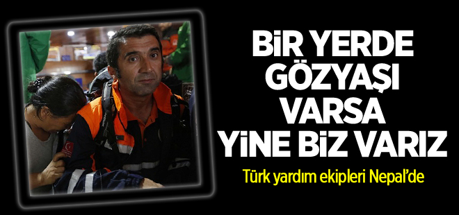 Türk yardım ekipleri Nepal'e ulaştı