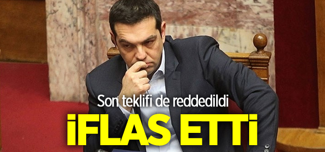 Avro Bölgesi Yunanistan'ın teklifini reddetti