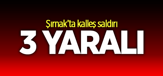 Şırnak'ta hain saldırı