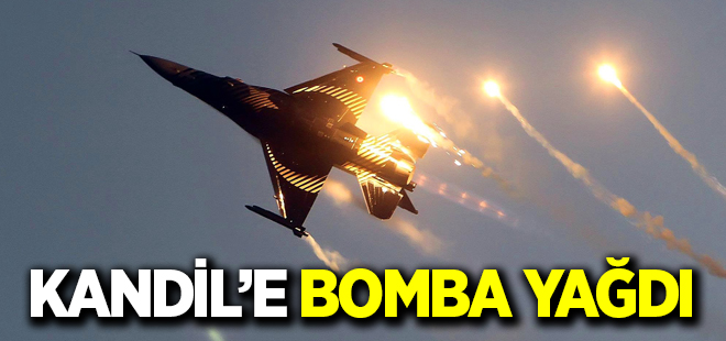 Havalanan F-16'lar Kandil'i bombaladı