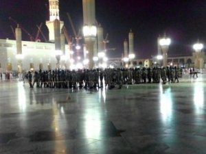 Mescid-i Nebevi'de alarm!