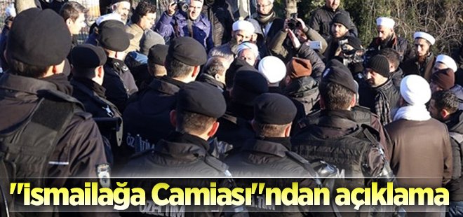 "İsmailağa Camiası"ndan açıklama