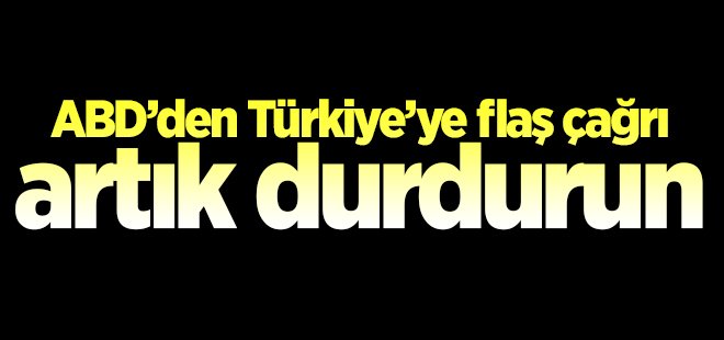 Biden: Türkiye top atışlarını durdurmalı