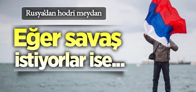 Rusya'dan 'Suriye' tehdidi