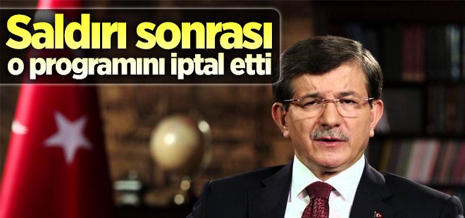 Saldırı sonrası ziyaretini iptal etti