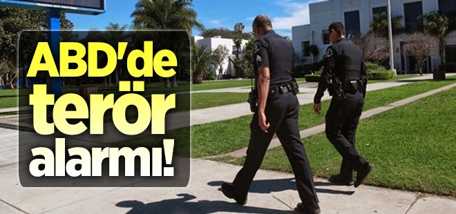 ABD'de terör alarmı!