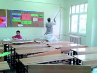 Okul temizliğine hüküm giydiler