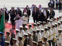 Erdoğan askeri törenle karşılandı