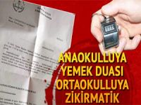 Yemek duası Hürriyet'i gerdi!