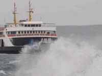 Fırtına çıktı seferler iptal!