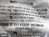 Bu etiket kadınları çıldırttı