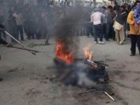 Saldırganı diri diri yaktılar