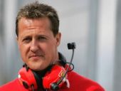 Schumacher çocuklarını görünce ağladı