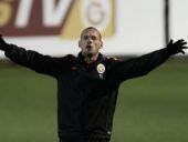 Dev maç öncesi Sneijder sevinci