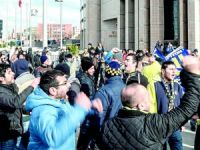 Çağlayan'da arbede