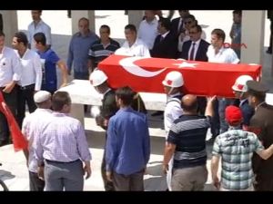 Şehit Hamza Yıldırım için cenaze töreni