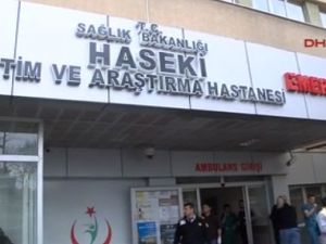 Yaralıların bir kısmı Haseki Hastanesi'nde