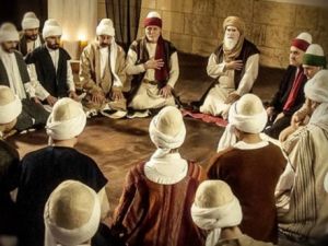 Diriliş'te tamamı yayınlanmayan zikir sahnesindeki çarpıcı detay