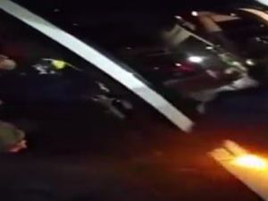 Saldırı anında çektikleri görüntüleri paylaşmış